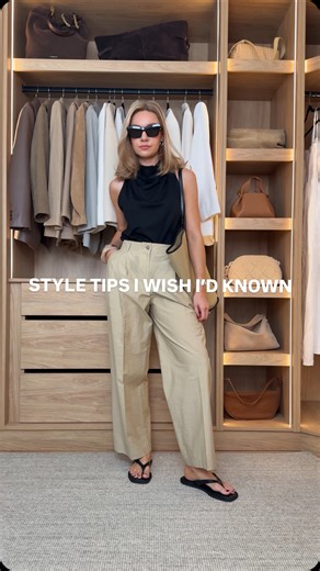 Lydia Tomlinson | Style Educator on Instagram: "3 major style tips I WISH I’d know earlier in life - these would have saved me so much time, money and fashion fails 😂 Comment SHOP below to receive a DM with the link to this post on my LTK ⬇ https://liketk.it/5iO9h"