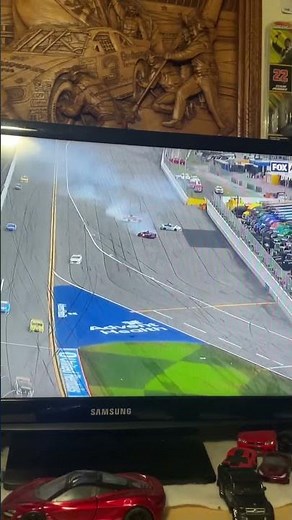 Cleetus McFarland & Others Crash - 2025 ARCA @ Daytona #daytona #arca #cleetusmcfarland