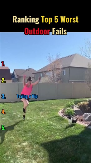 Ranking Top 5 Worst Outdoor Fails