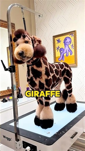 He Spent Hours Turning His Dog Into Art 🎨 #petmakeover #halloween