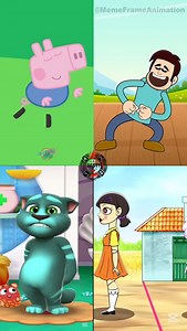 998K views · 3.7K reactions | OIIA Cat in Squid Game #funny #memes #talkingtom #marvel #deadpool #playtime #shorts | Tomimations | Facebook