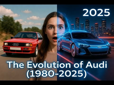You Won’t Believe Audi’s Transformation (1980–2025) 😱🚗