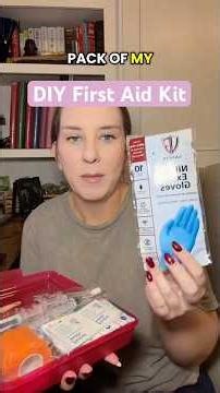 Building your own first aid kit is usually a cheaper option #firstaidkit #firstaid #emergencyprep