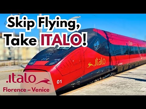 Skip Flying! Take ITALO! 🚄🇮🇹 Train Trip Report Florence to Venice