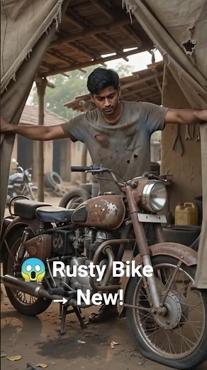 🏍️ Rusty Motorcycle Restored to Brand New | Full Restoration Journey