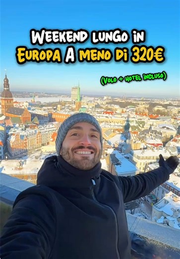 Weekend lungo in Europa spendendo meno di 320€ volo e hotel inclusi. Ma quanto costa davvero una capitale del Nord Europa per 3 giorni? In questo weekend abbiamo camminato tra un centro storico medievale patrimonio UNESCO e uno dei quartieri Art Nouveau più belli d’Europa, salito sulla torre della chiesa di San Pietro per vedere la città dall’alto al tramonto e mangiato dentro ex hangar per dirigibili trasformati in mercato gastronomico. In inverno il fiume Daugava può ghiacciarsi completamente,
