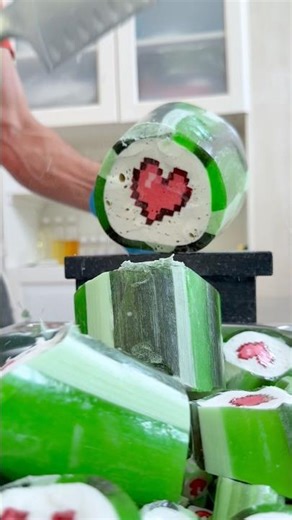 I Turned Melted Sugar Into a Minecraft Heart ❤️ | Satisfying Candy Making