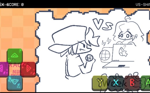 呱！是沃玛的小鲨鱼！FNF优质modVS my little sharkV1全流程