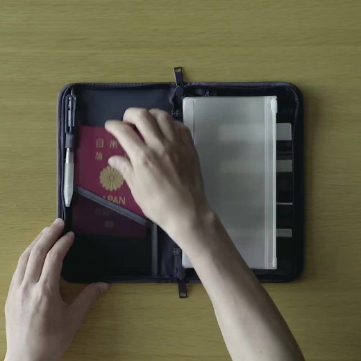 PASSPORT CASE - Keep your most important items in one place This multi-function case stores all your important travel documents in one place, including passport, boarding passes, and credit cards, with 3 convenient clear zip-locking pockets to organize different currencies when traveling to multiple countries. This case can be used in a variety of ways.for storing valuables, keeping a notepad for writing down hotel addresses and telephone numbers, and for use as a wallet when traveling. Alternat