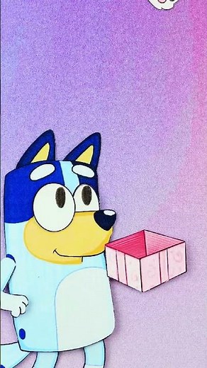 Let’s Play with Bluey! Bluey Transformation! Paper Dolls DIY