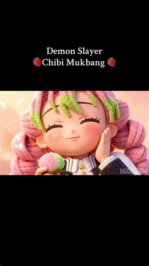 Cute chibi felt-style Demon Slayer characters enjoying a cozy mukbang together. Soft eating sounds and relaxing ASMR vibes. #DemonSlayer #ASMR #FeltStyle #鬼滅の刃 #aiasmr