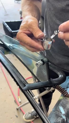 C10 vent window rebuild #c10trucks #ventwindow #squarebodynation #sqaurebodychevy #duallytrucks | The Journey HQ