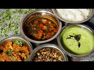Easy and simple lunch menu in Tamil