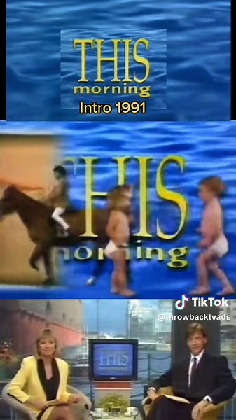This morning 1991 #thismorning #f #nostalgia