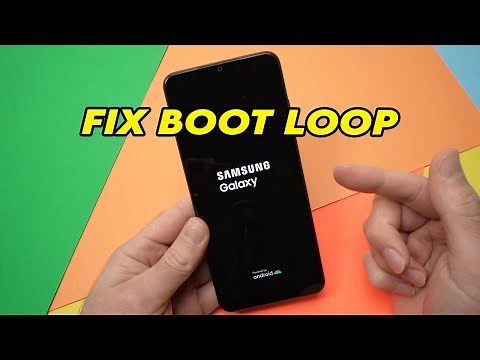 Fix Boot Loop Restart on Samsung Galaxy A03S Phone