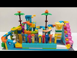 Sprunki vs. Lego Duplo Marble Run! The Most Epic Race Ever! 🚀🔥