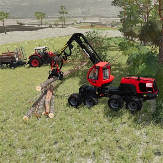 Forestry in FS22 🌲🌲 🌲 Harvester: Komatsu 931XC Tractor: Fendt 1050 Extrem Trailer: Fliegl Timber Runner Autoload Map: The Agres Balconies Game: Farming Simulator 22 #CuttingWood #forestry #Harvester #Trailer #Autoload #FarmingSimulator22 #fs22mods #fs22 #Komatsu #Komatsu931XC #Fendt #Truck #Trailer #fs22maps | Mazarat Gaming