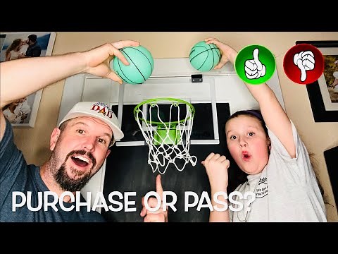 Install, Demo & In-Depth Review of the Ropoda Glow in the Dark Mini Basketball Hoop