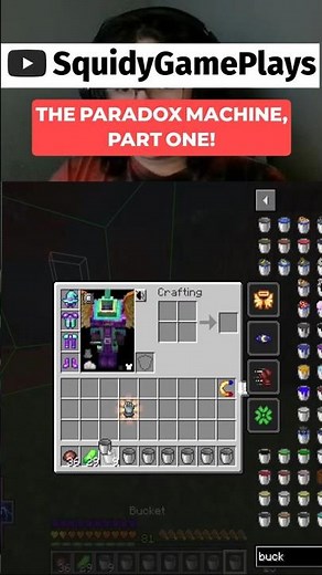 The Paradox Machine Experiment #shorts #minecraft #modded #paradox #allthemods10 #allthemods #crazy
