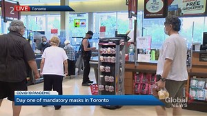 Tuesday marks 1st day of mandatory masks in Toronto