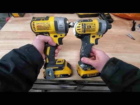 Dewalt DCF887 vs DCF885 Impact Driver Comparison