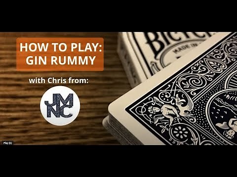 How To Play - GIN RUMMY