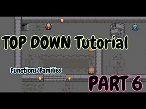 How to Tutorial - Construct 3 ( TOP Down RPG - Functions/Families ) - Part 6