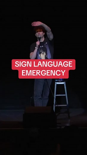 Deaf Sign Language Comedy with Matt Rife at Deaf Puppy Comedy Club