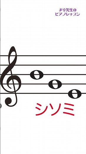 [高速]ト音記号 音符を読む練習 並んだ3つの音を読んでみよう！ #レッスン #ピアノ #初心者 #簡単 #ト音記号 #楽譜 #shorts