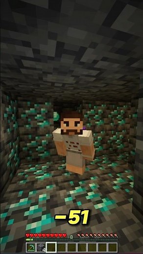 Where to find more diamonds in Minecraft #minecraft #tips #shorts