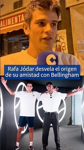 Rafa Jódar reveals the origin of his friendship with Bellingham | El Partidazo de COPE