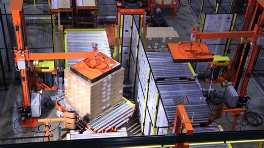 KForce Turntable Stretch Wrapper for Palletized Cases