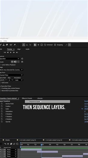How to Automatically Align Layers in After Effects