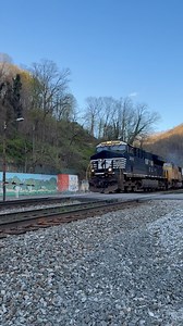 37K views · 1.2K reactions | Freight train rolling through historic Northfork! | Southern West Virginia Online | Facebook
