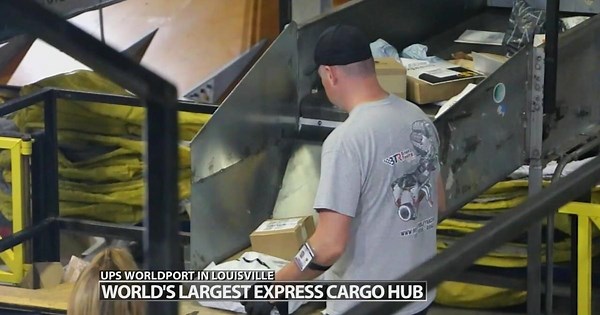 UPS Worldport in Louisville now world's largest express cargo hub