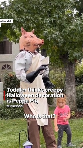 "I don't think that's Peppa Pig!" 🐷😂 | New York Post