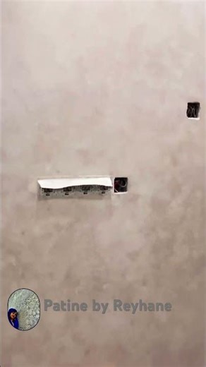 Light Grey Cloud & Wind Patina Wall |Grey Patina Wall Finish| Decorative Technique|patina by Reyhane