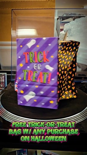 🍭🍫🍬🎃 Trick-or-Treat at Compact Disc Center! Get a FREE bag of candy and goodies with any purchase on Halloween! (While supplies last.) | Compact Disc Center