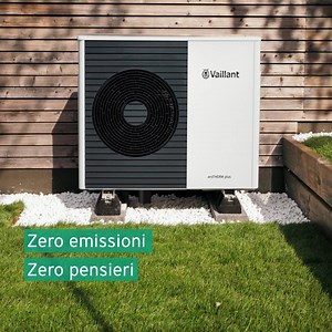 78K views · 606 reactions | La pompa di calore estremamente silenziosa che fa caldo d’inverno, fresco d’estate, ti regala acqua calda e a zero emissioni. | Vaillant | Facebook