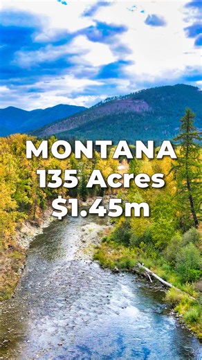 LANDIO on Instagram: "135 Acres of Riverfront Land for Sale in MONTANA with Road Access, Power, Mature Trees, and Amazing Views, bordering the 2,000,000 Acre Lolo National Forest. This Montana Property has over Half a Mile of frontage on the St. Regis River, where you can fish for Rainbow Trout, Cutthroat Trout, Brown Trout, and Mountain Whitefish. Shortly after the St. Regis River flows through the Property, it conjoins with the Clark Fork River. The Southern boundary of the Property borders th