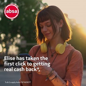 Sign up for Absa Rewards on the Absa Banking App and immediately start earning up to 30%* real cash back. Our award-winning Banking App gives you the freedom to do life your way, with zero registration fees. Ts&Cs apply. Download our Banking App here: www.absa.co.za/banking-app Auth FSP/NCRCP7 | Absa South Africa