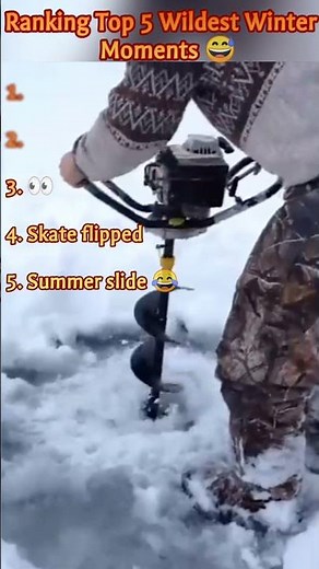 Ranking the funniest wildest winter moments 😂