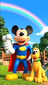 Mickey Rescues Pluto’s Bone #kidsshowtime #funforkids #mickeymouse #cartoon #shorts #kidsfun #fun