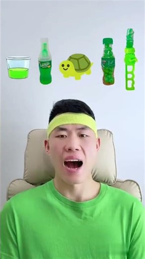 ASMR Gummy Worm with Sour Candy Gel #mukbang #eatingsounds #jelly #jellyjelly