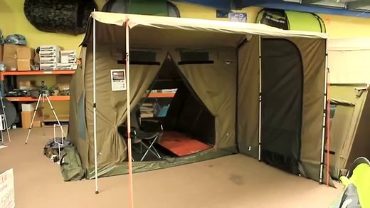 Oztent RV5 Touring Canvas Tent - Tentworld