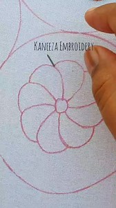 Blanket stitch flower embroidery #embroidery #handmade #embroideryart | Kaneeza Embroidery