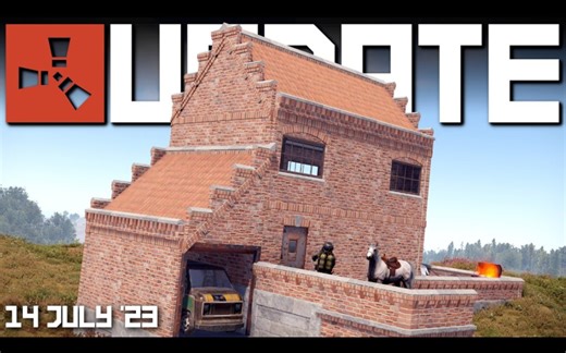 (RUST)SHADOWFRAX砖砌建筑皮肤！ + 降落伞新闻 |