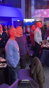 Scotland Rugby fans at andynicolsclubhouse sing the Scottish National Anthem For all Six Nations and Calcutta Cup action follow Scotsman Sport team online #calcuttacup2026 #scotland #SixNations2026 #ScottishRugby #scotland #england #rugby #eicc #andynicolsclubhouse | The Scotsman