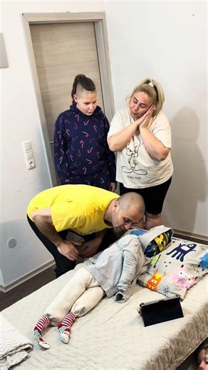 Kid pranks the family 😆 #funny #prank #humor #comedy