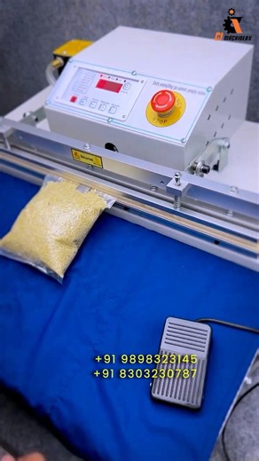 📦 Open Chamber 3-in-1 Vacuum Packing Machine | Vacuum + Gas Flushing + Sealing 🚀
